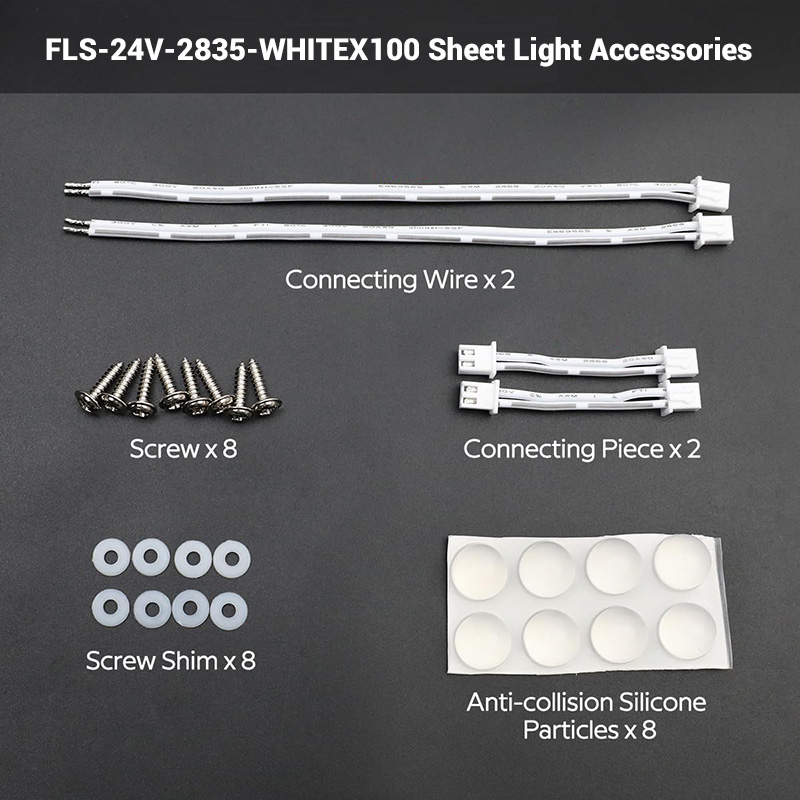 24V 2835 White Cuttable Flexible LED Sheeting Light 10x10 24V 2835 White Cuttable Flexible LED Sheeting Light 10x10